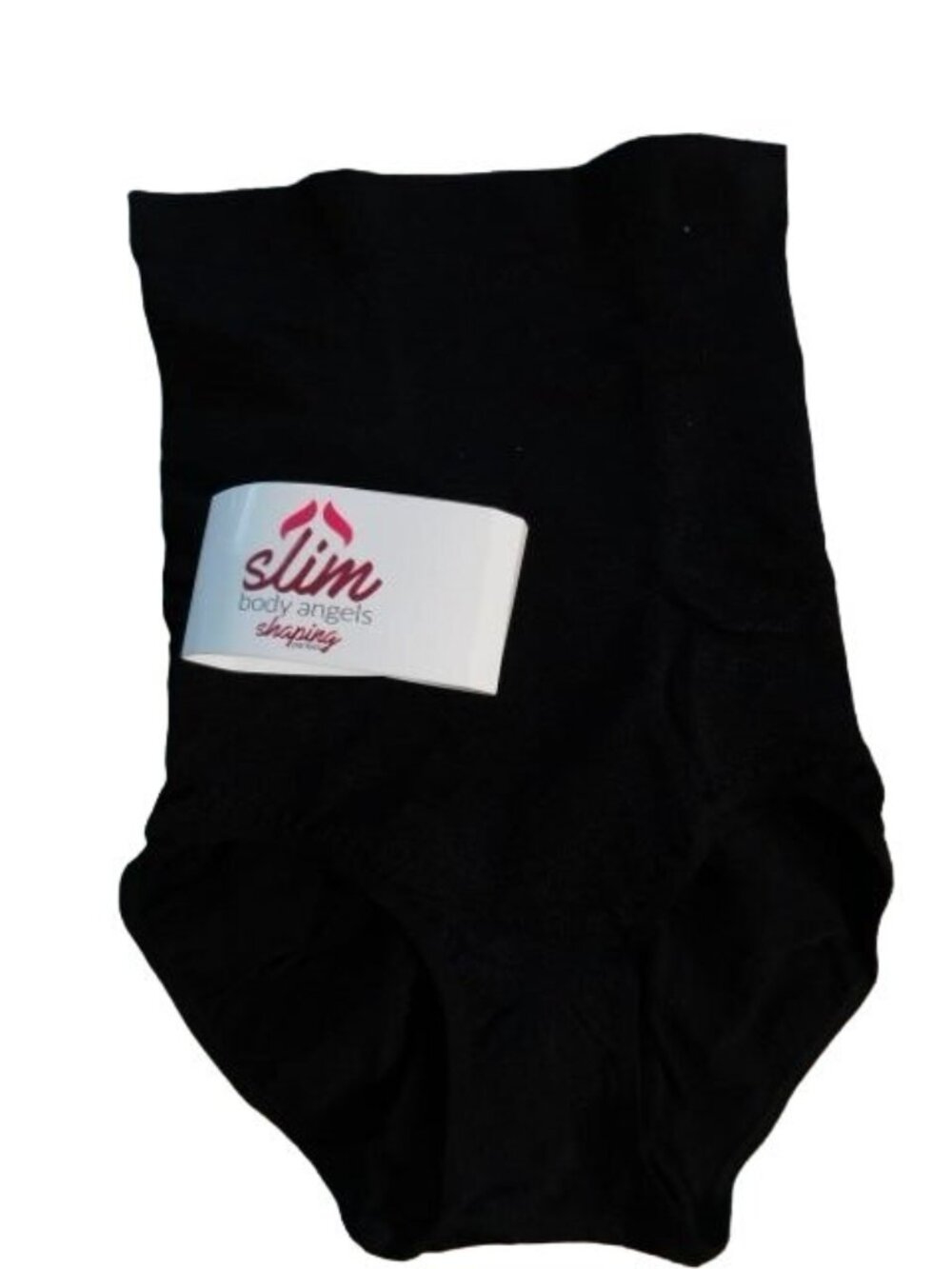 Slim Body Angels Size 2XL Plus Size High Waisted Shaper Style Panties Black NEW - Picture 2 of 2